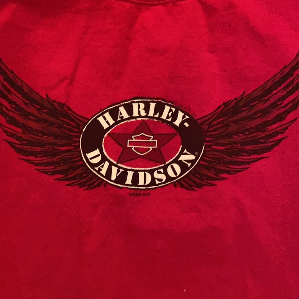 Harley Tee Red XL